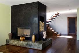 Modern Interior Fireplace
