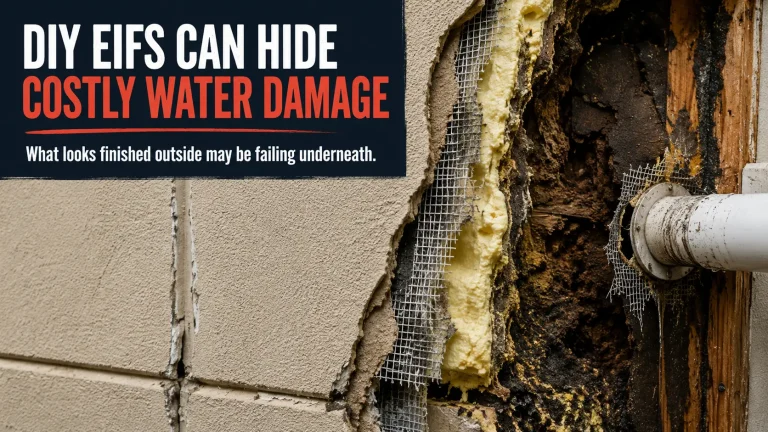 The Hidden Dangers of DIY EIFS