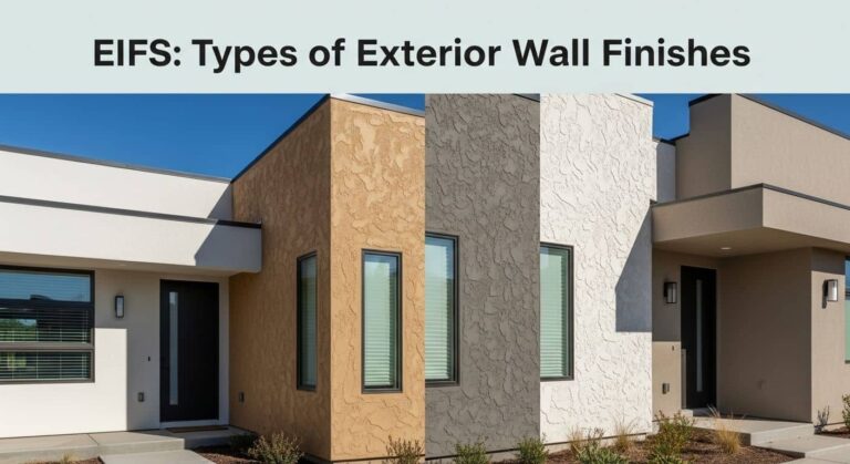 Types of Exterior Wall Finishes for EIFS - IWS