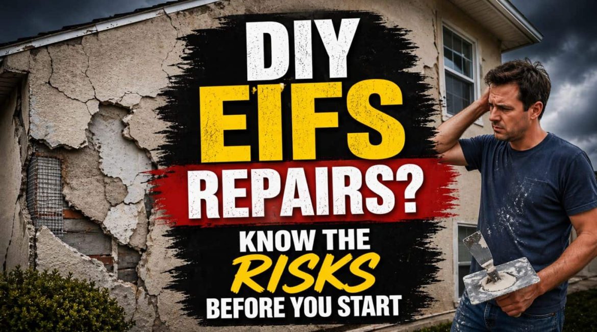 When DIY Goes Awry The Dangers of Amateur EIFS Repairs f