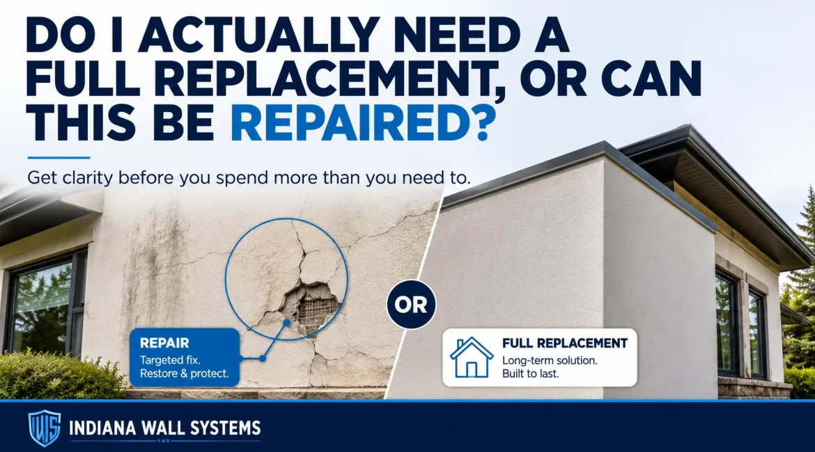 EIFS Repair Vs Full Replacement