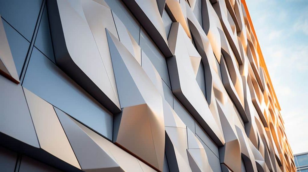 EIFS building facade design - Finishes and shapes that enhance design possibilities