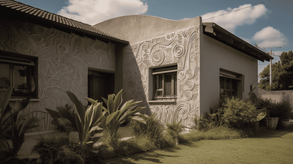 Cement_Stucco_as_a_Cladding_A_rustic_home_exterior