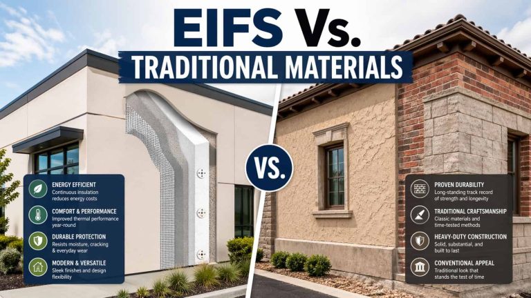 EIFS Vs. Traditional Building Materials