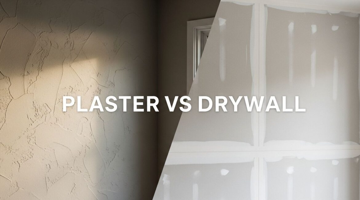 Plaster versus Drywall