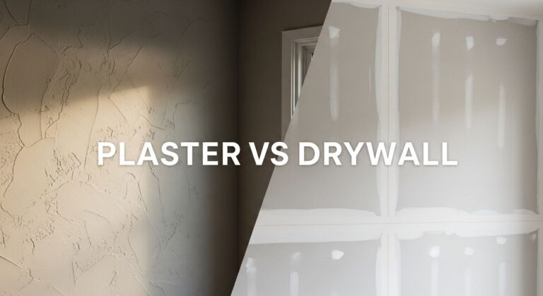 Plaster versus Drywall