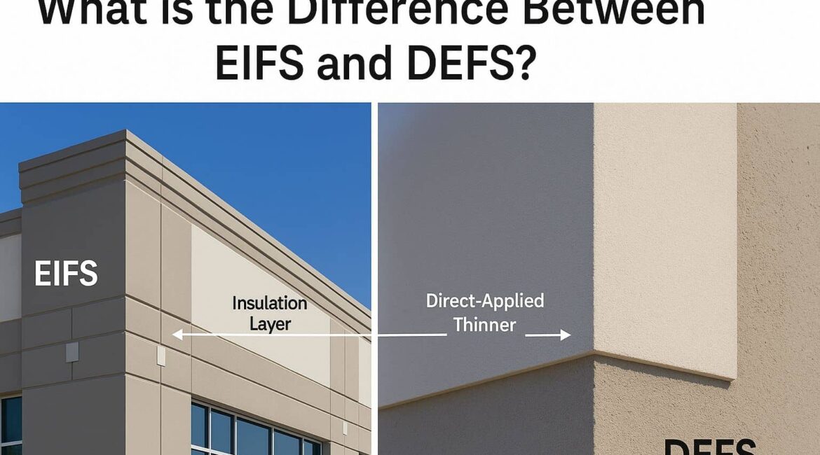 What is the Difference Between EIFS and DEFS - Featured
