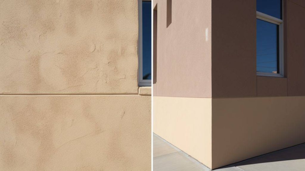 EIFS vs. ETICS side by side