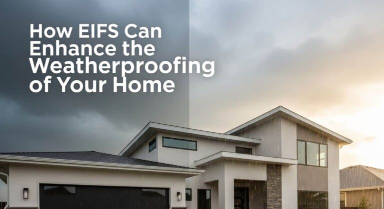 How EIFS Can Enhance the Weatherproofing of Your Home