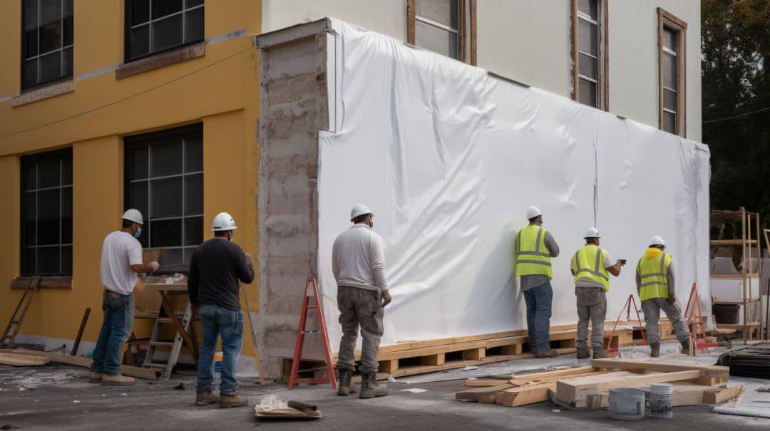 The Weight of the Stucco Can Pull the Foam Board from the Walls