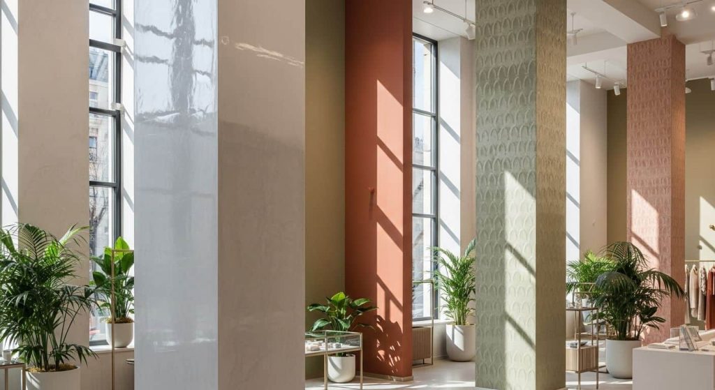 Enhancing Retail Spaces Modern Plaster Design