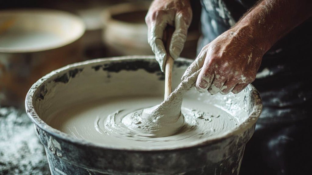 Mixing the Plaster Properly