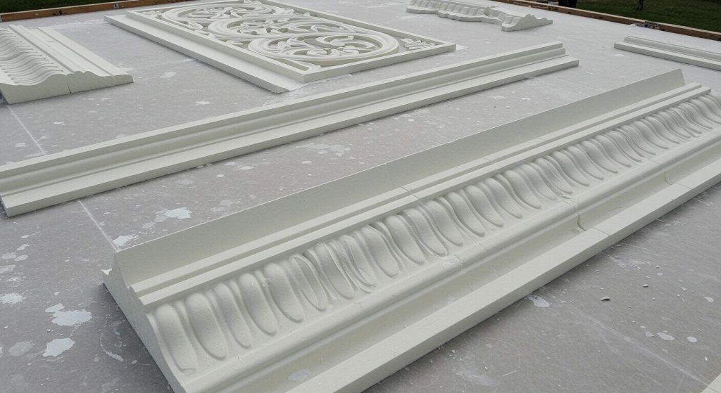 Types of Architectural Foam Shapes and Trims