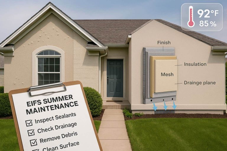 Preventing EIFS Blistering in Hot and Humid Summers
