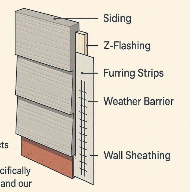 James Hardie fiber cement siding installation details