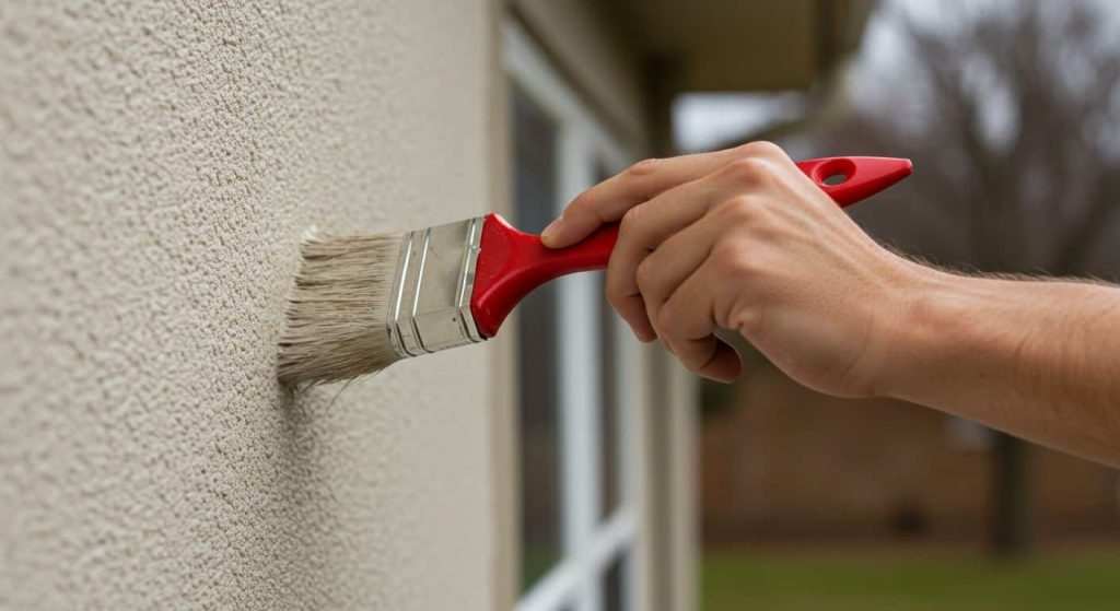 Painting EIFS Stucco