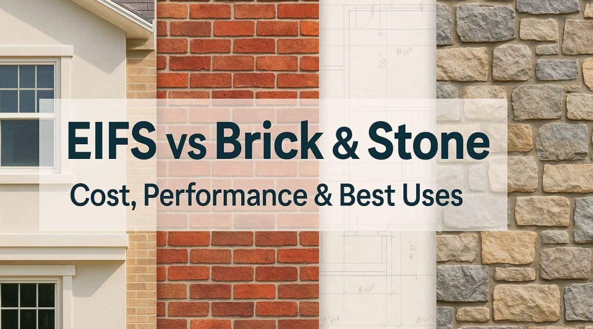 EIFS vs Brick & Stone -Cost, Performance & Best Uses - original
