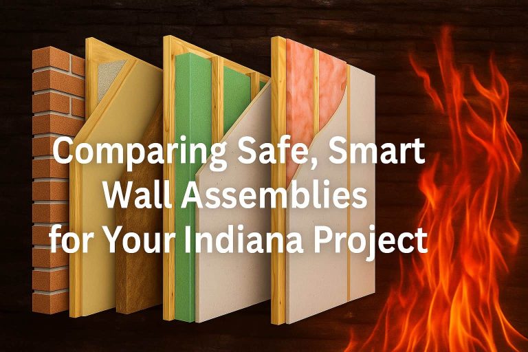 Indiana Fire-Rated Wall Systems | NFPA 285 & Code Insights