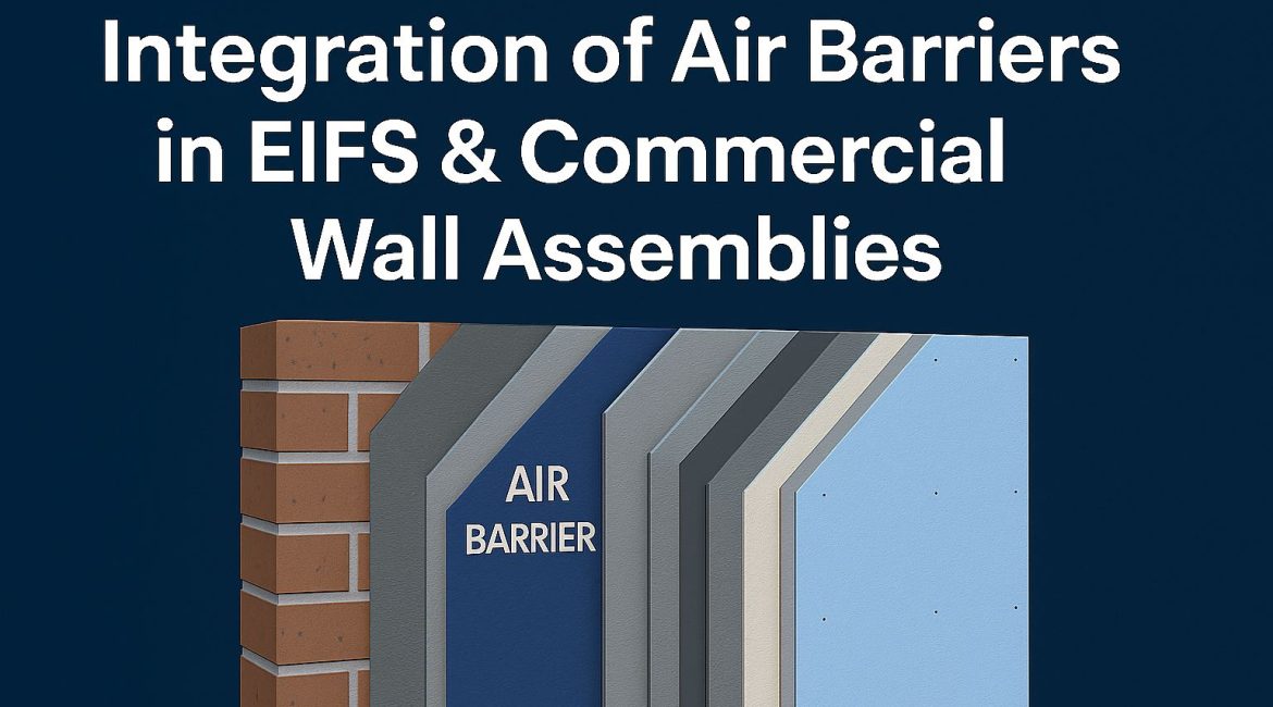 Integration of Air Barriers in EIFS & Commercial Wall Assemblies