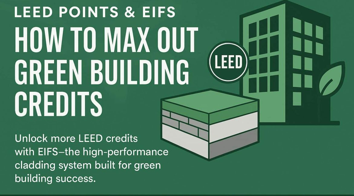 LEED Points & EIFS - How to Max Out Green Building Credits