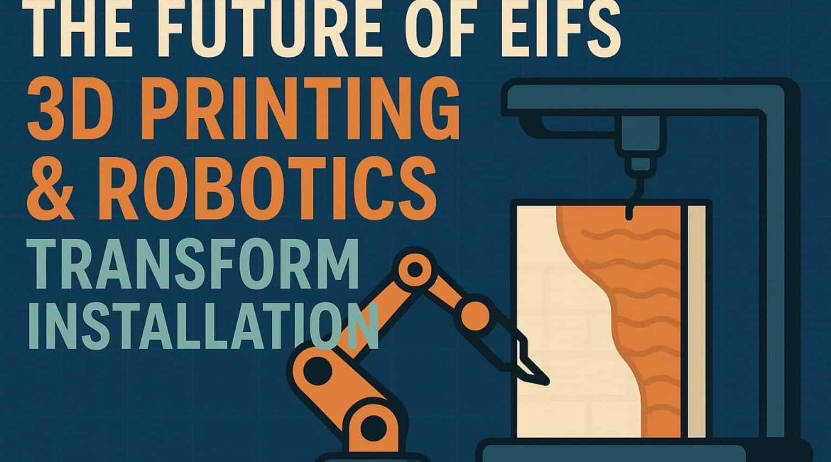 The Future of EIFS - 3-D Printing & Robotics Transform Installation - Featured