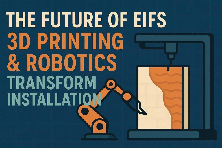 The Future of EIFS - 3-D Printing & Robotics Transform Installation - Featured