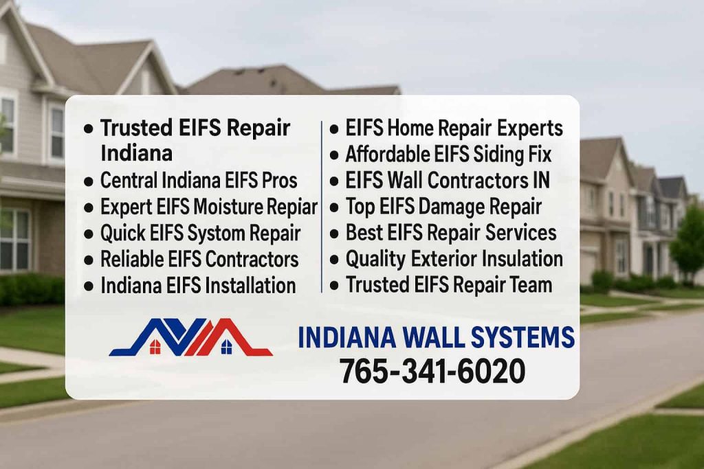 Trusted EIFS Repair Indiana Wall Systems