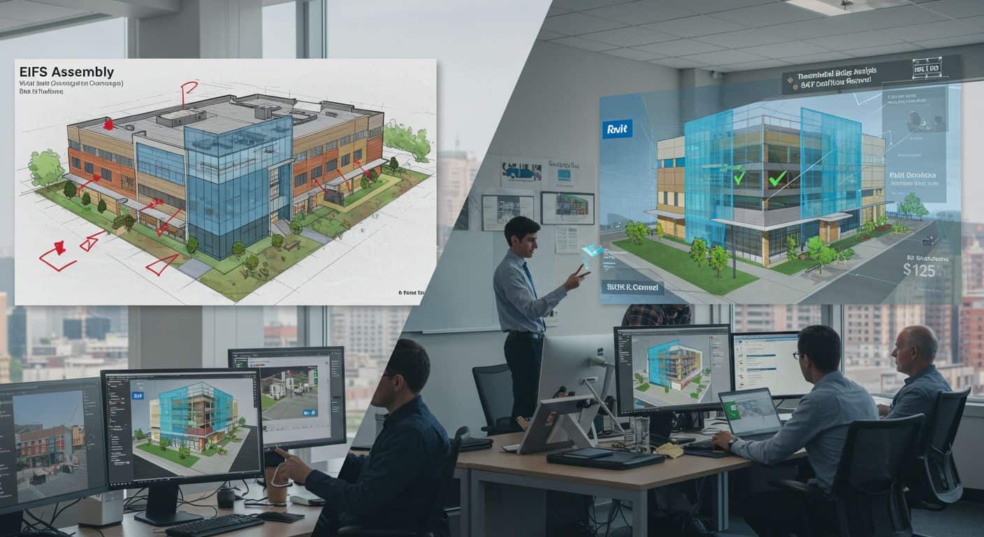 EIFS Wall Design with BIM: Streamline Commercial Builds
