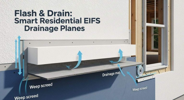 Flash & Drain - Smart Residential EIFS Drainage Planes