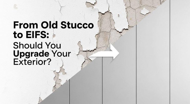 From Old Stucco to EIFS - Should You Upgrade Your Exterior