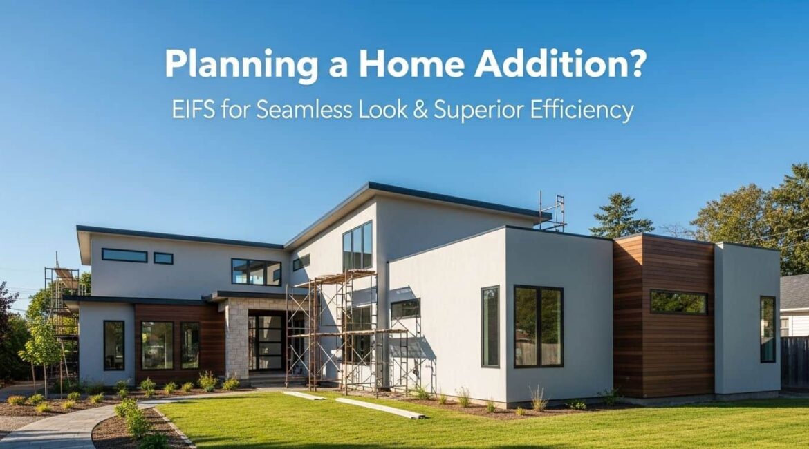 Planning a Home Addition - EIFS for Seamless Look and Superior Efficiency