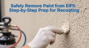 Safely Remove Paint from EIFS - Step-by-Step Prep for Recoating