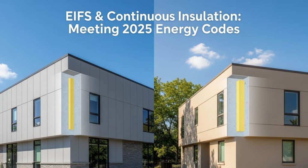 EIFS & Continuous Insulation - Meeting 2025 Energy Codes