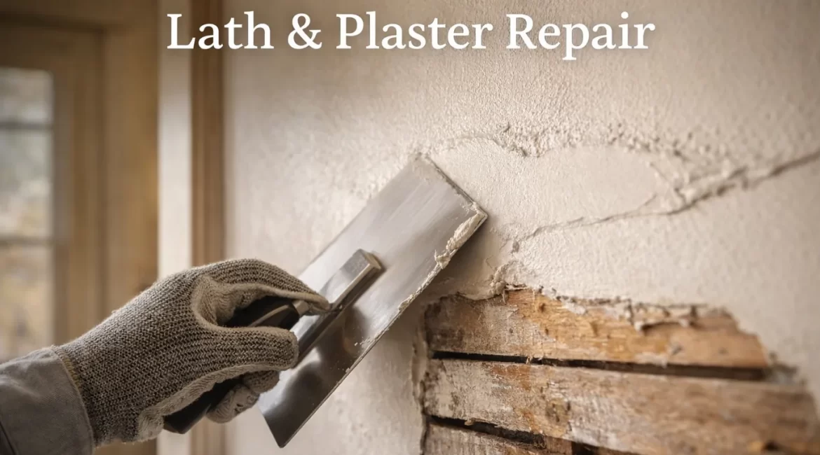 Lath and Plaster Restoration in Historic Indiana Homes - Featured