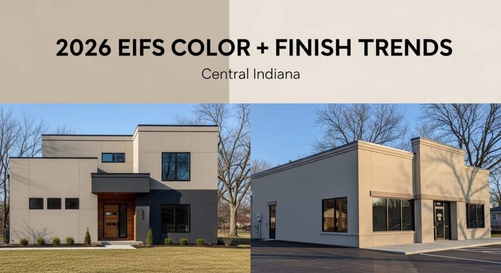 2026 EIFS Color and Finish Trends for Central Indiana Homes and Businesses