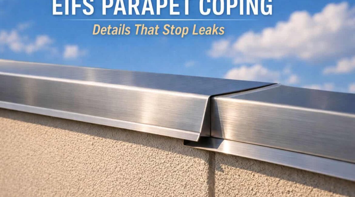 EIFS Parapet Walls Coping Details That Prevent Leaks-