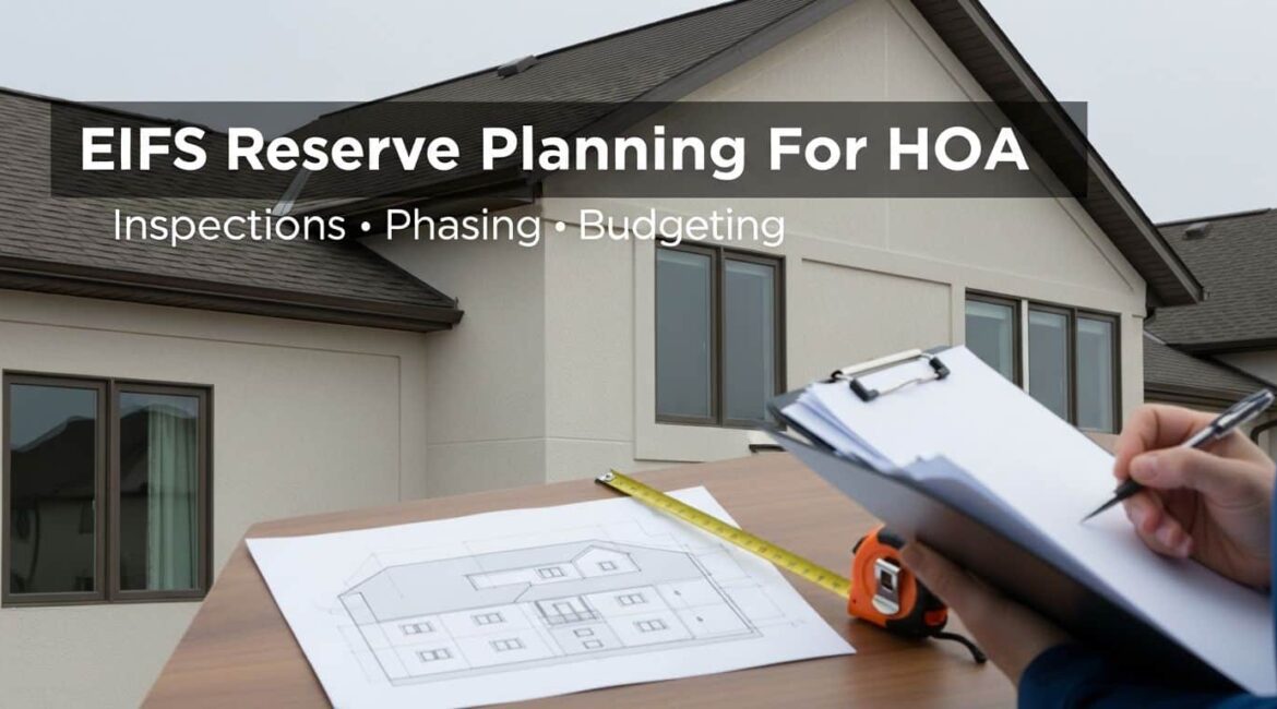 HOA and Condo EIFS Reserve Planning - Inspections Phasing and Budgeting - Featured