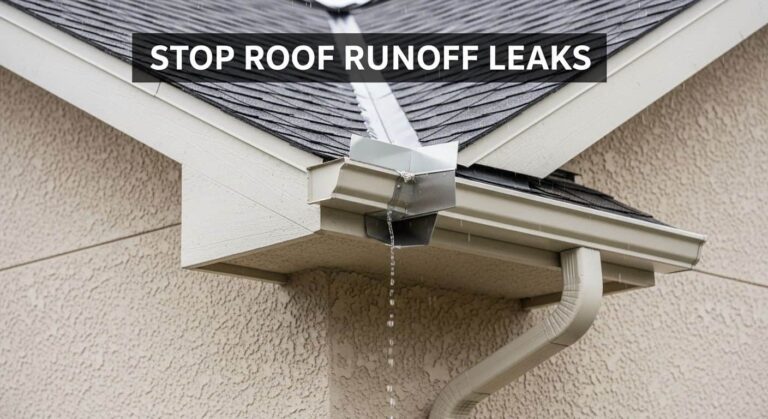 Kickout Flashing for EIFS - Stop Roof Runoff Leaks
