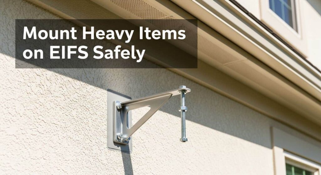 Mounting Heavy Items on EIFS - Railings, Signs, and Hose Reels - Featured