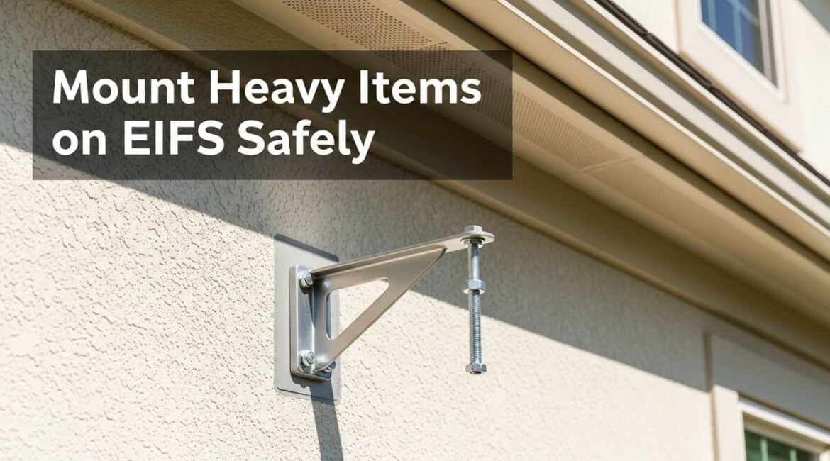 Mounting Heavy Items on EIFS - Railings, Signs, and Hose Reels - Featured