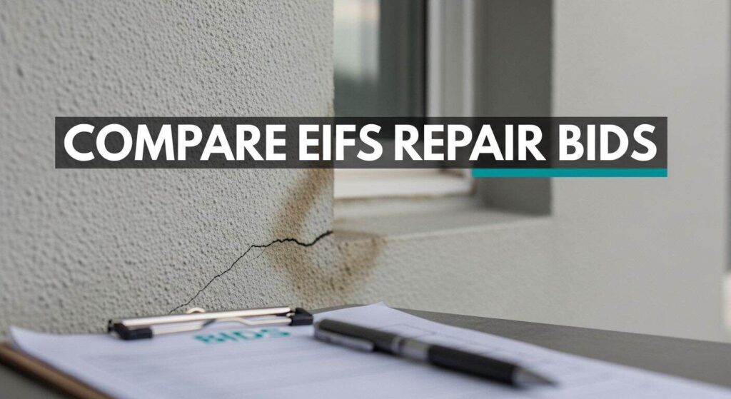 EIFS Repair Bids - Scope of Work Checklist for Comparable Quotes