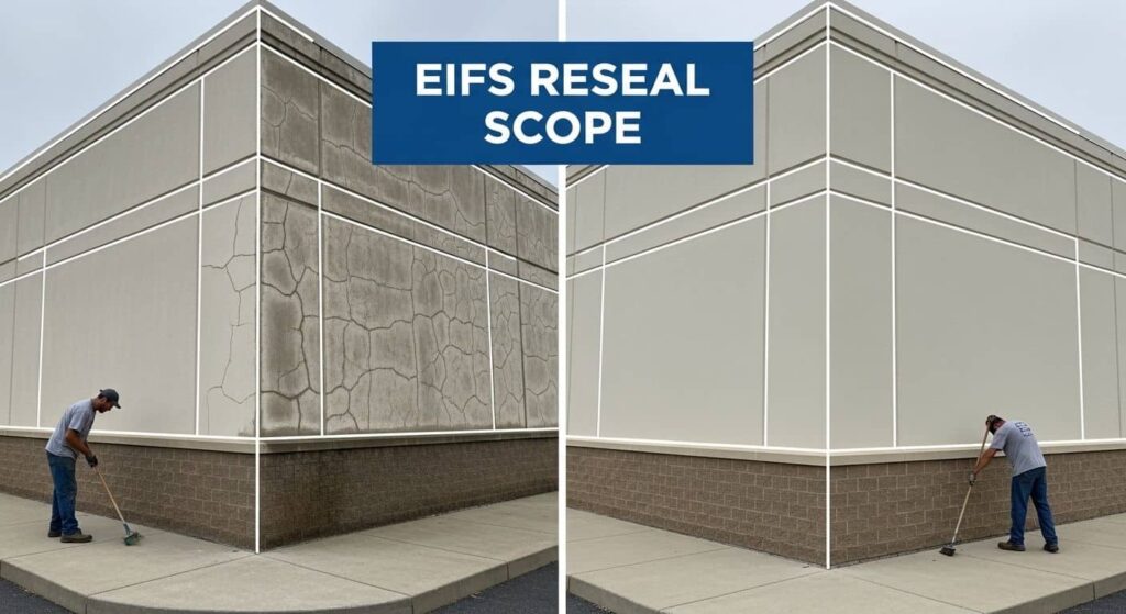 EIFS Reseal Projects - What a Complete Scope of Work Should Include