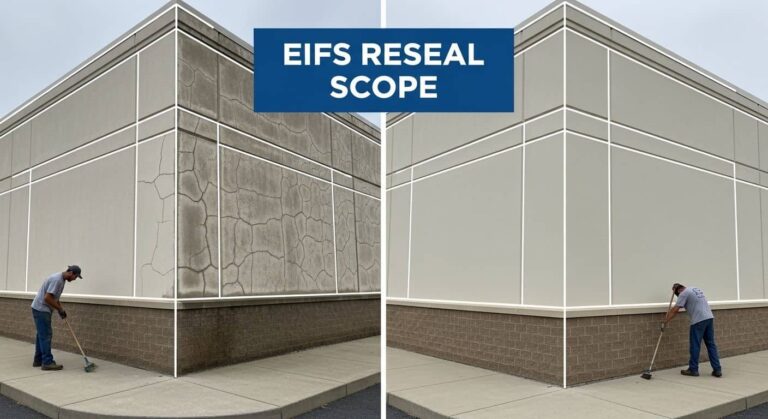 EIFS Reseal Projects - What a Complete Scope of Work Should Include